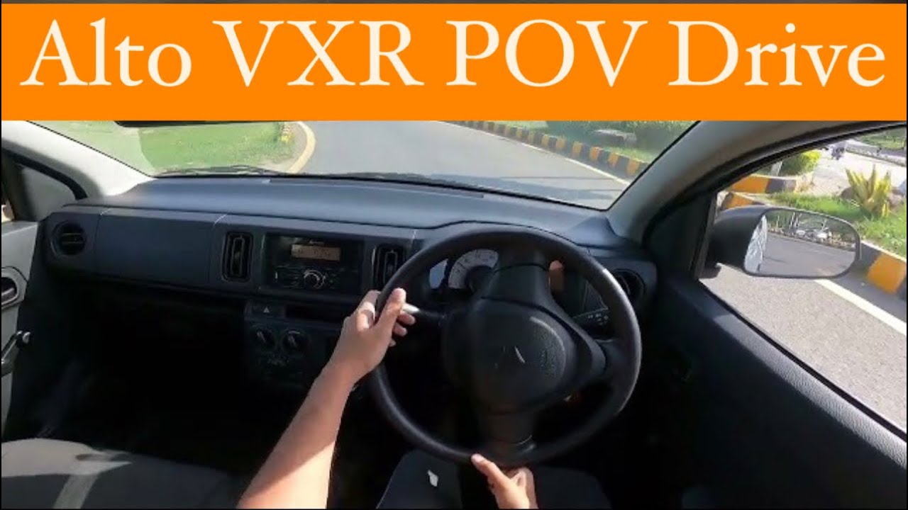 Alto VXR POV Drive - 0 to 100 Speed Check