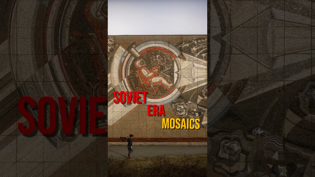 Soviet Era Mosaics part.2 #soviet #mosaic #russia