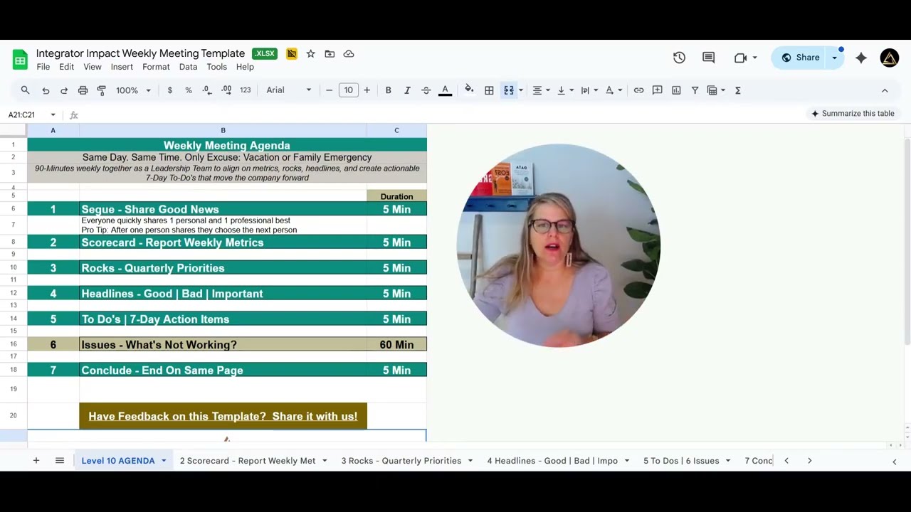 Mastering the Level 10 Meeting Agenda  A Comprehensive Guide