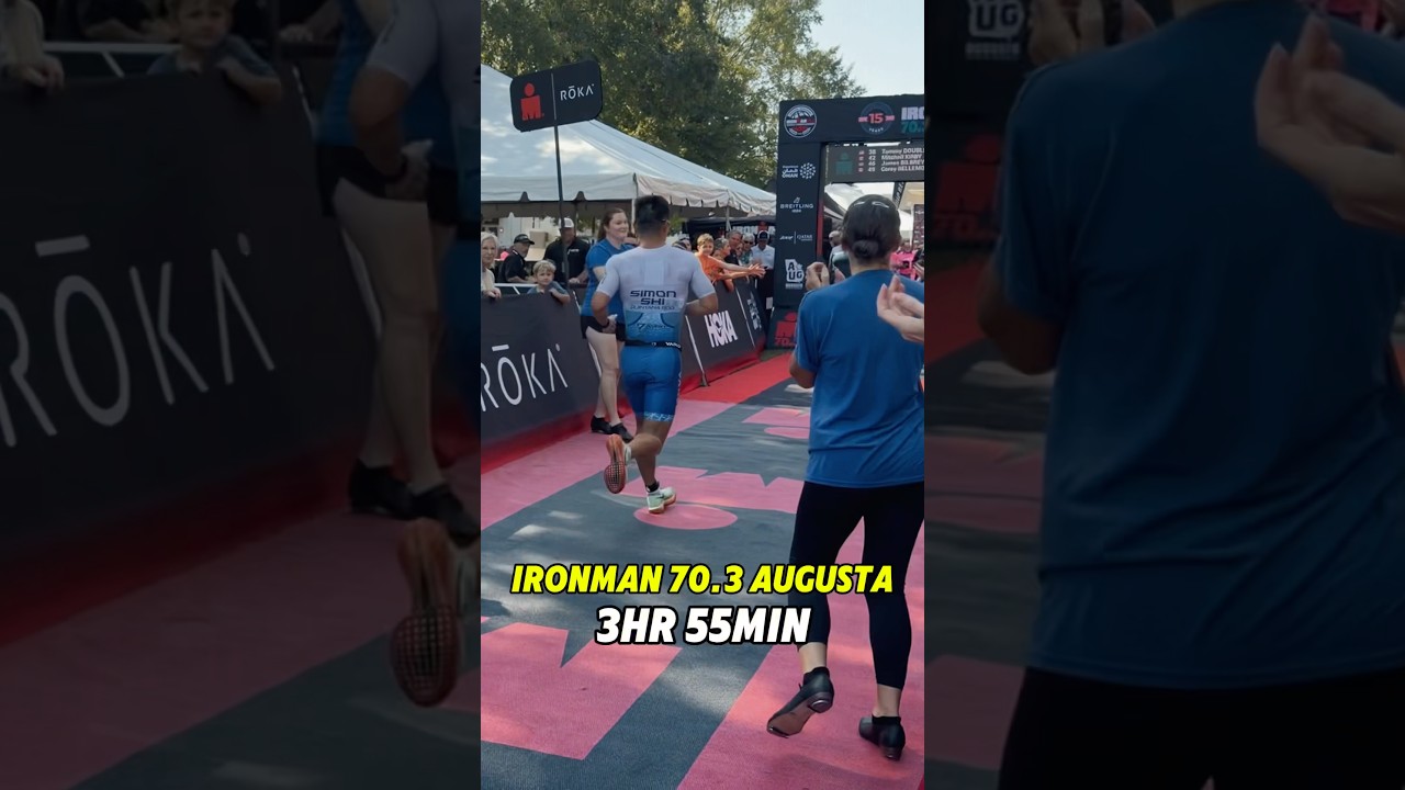 Ironman 70.3 Time Breakdown (Augusta 🍑)
