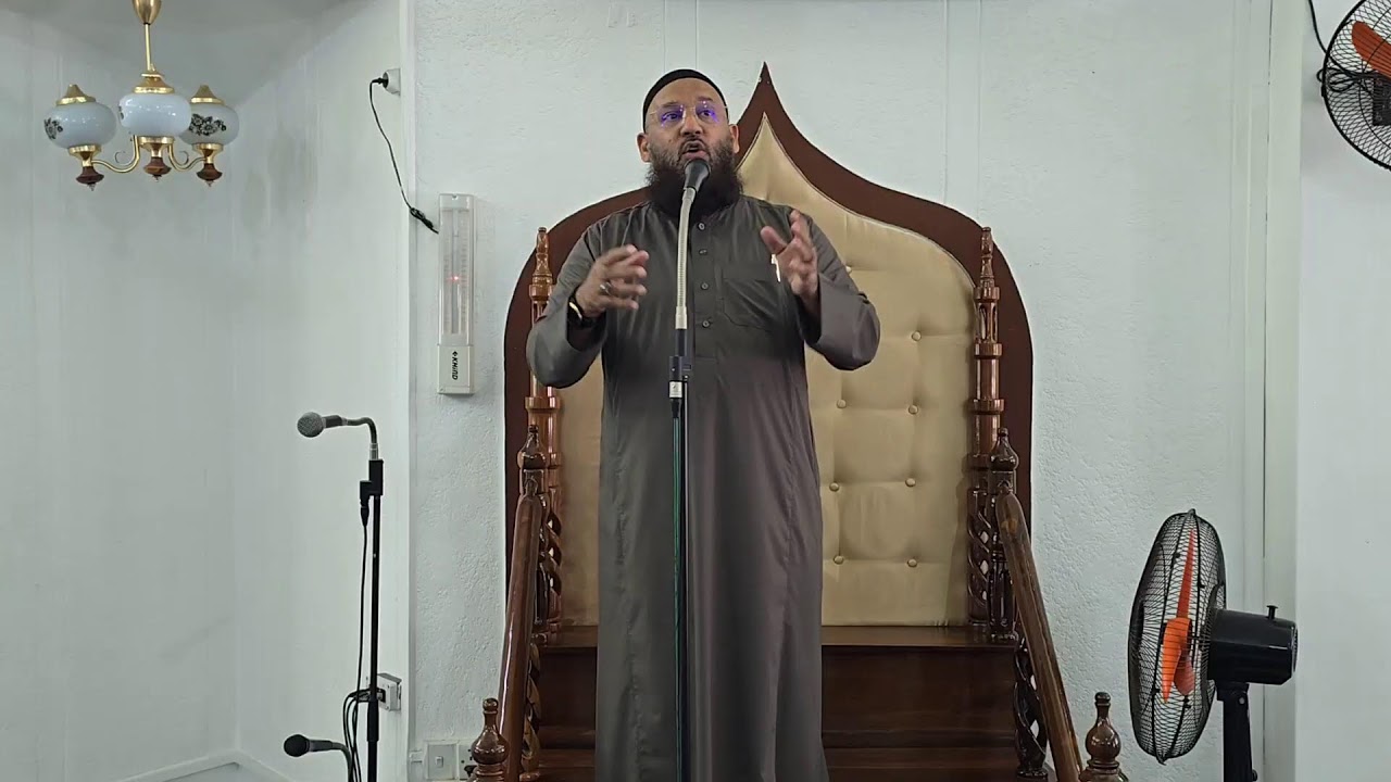 KHUTBAH JUMMAH LIVE PAR IMAM PEERBAYE - MASJID BAIT UL NOOR - 19.09.2025