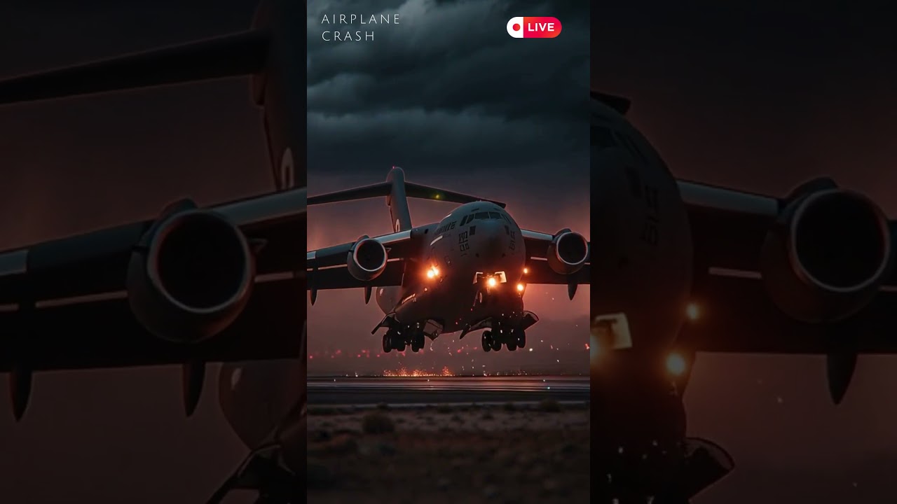 Airplane Crash Live 
