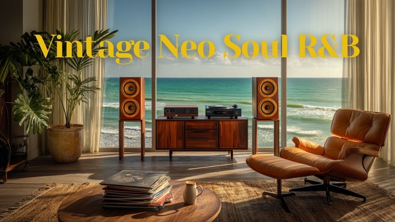Coastal Morning Calm 🌊 Vintage Lofi & Neo Soul R&B for a Relaxed, Focused Day