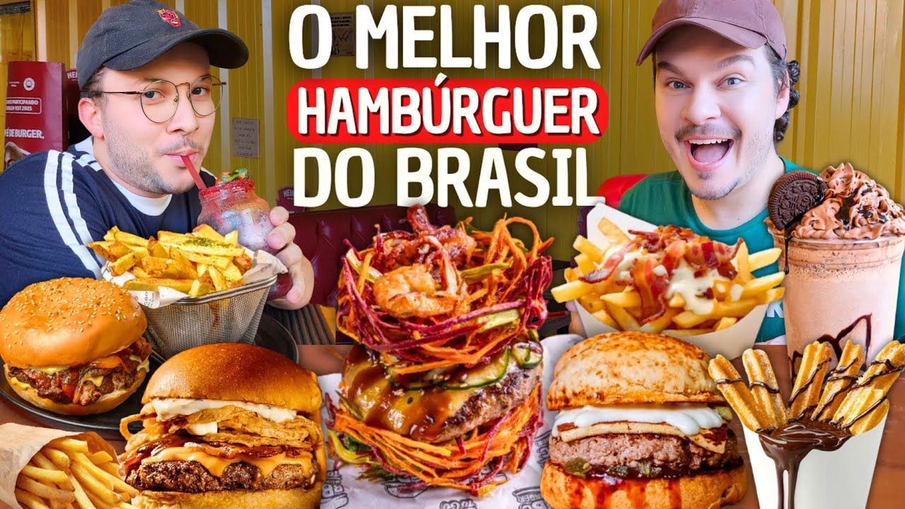 O MELHOR HAMBÚRGUER DO BRASIL - Vale a pena?