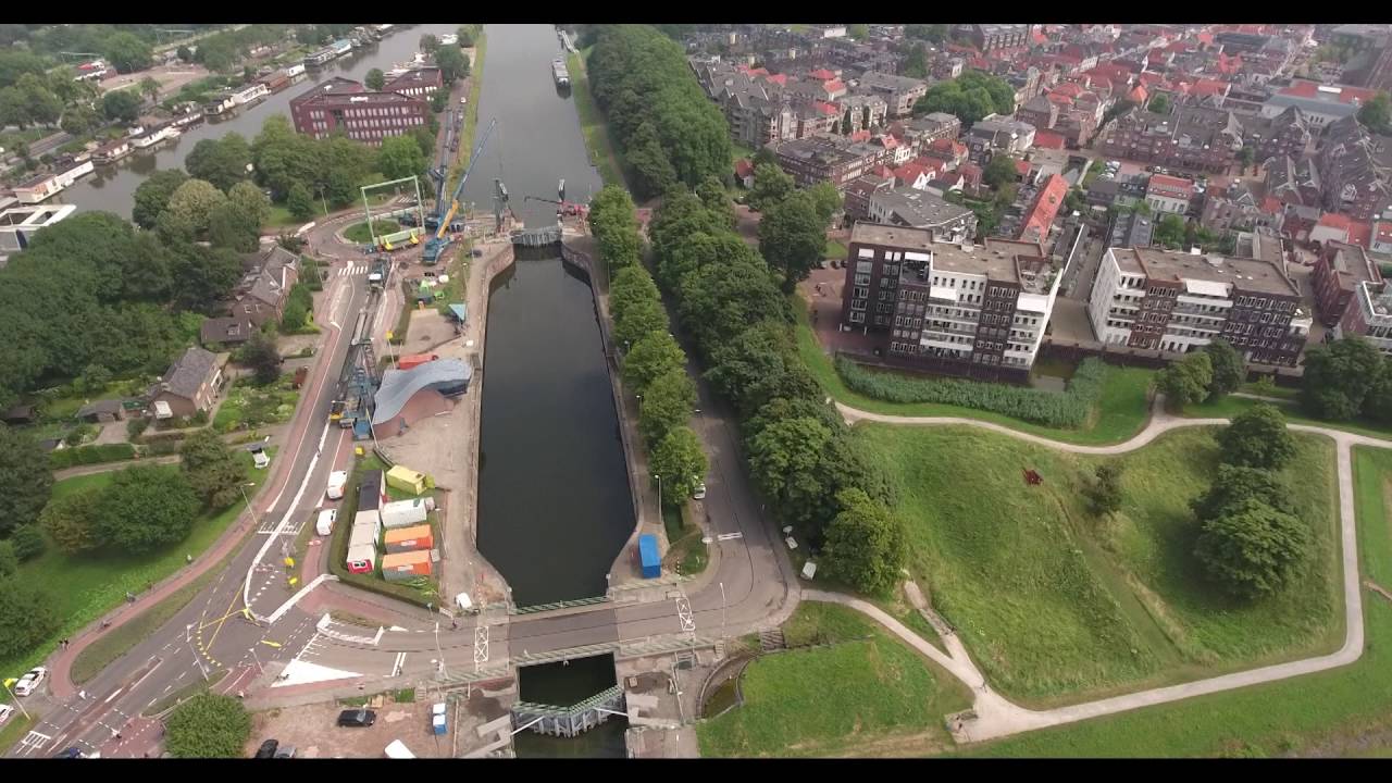 Brug sluis renovatie herstel Merwedesluis Gorinchem