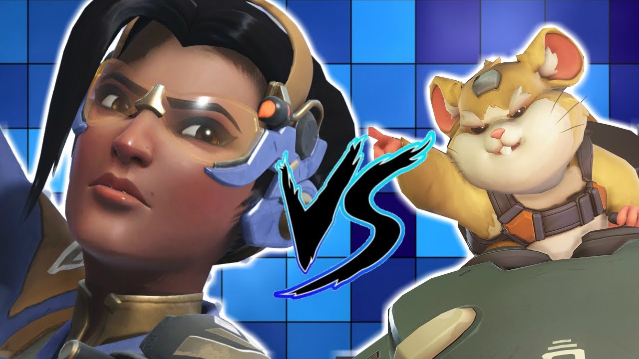 The Boosted Symmetra vs The Toxic Hammond - Overwatch