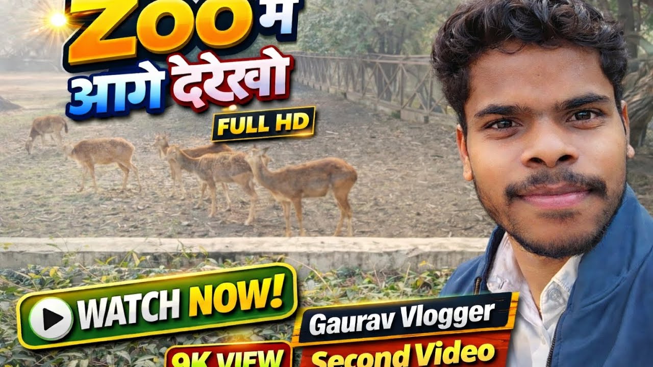 2  Zoo me🦒 आगे dekho 📸क्या क्या hai ☺️ #zoo #viralvideo #delhi Gaurav vlogger