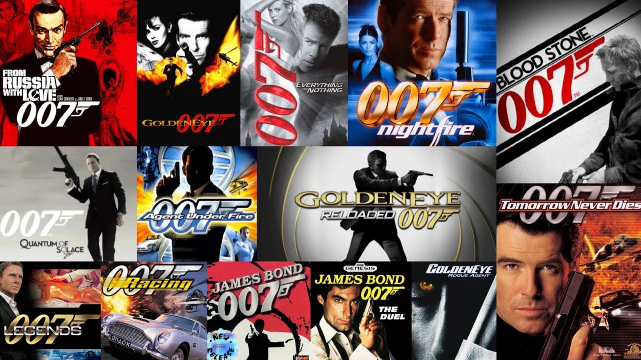 Reacting to 007 James Bond Video Games