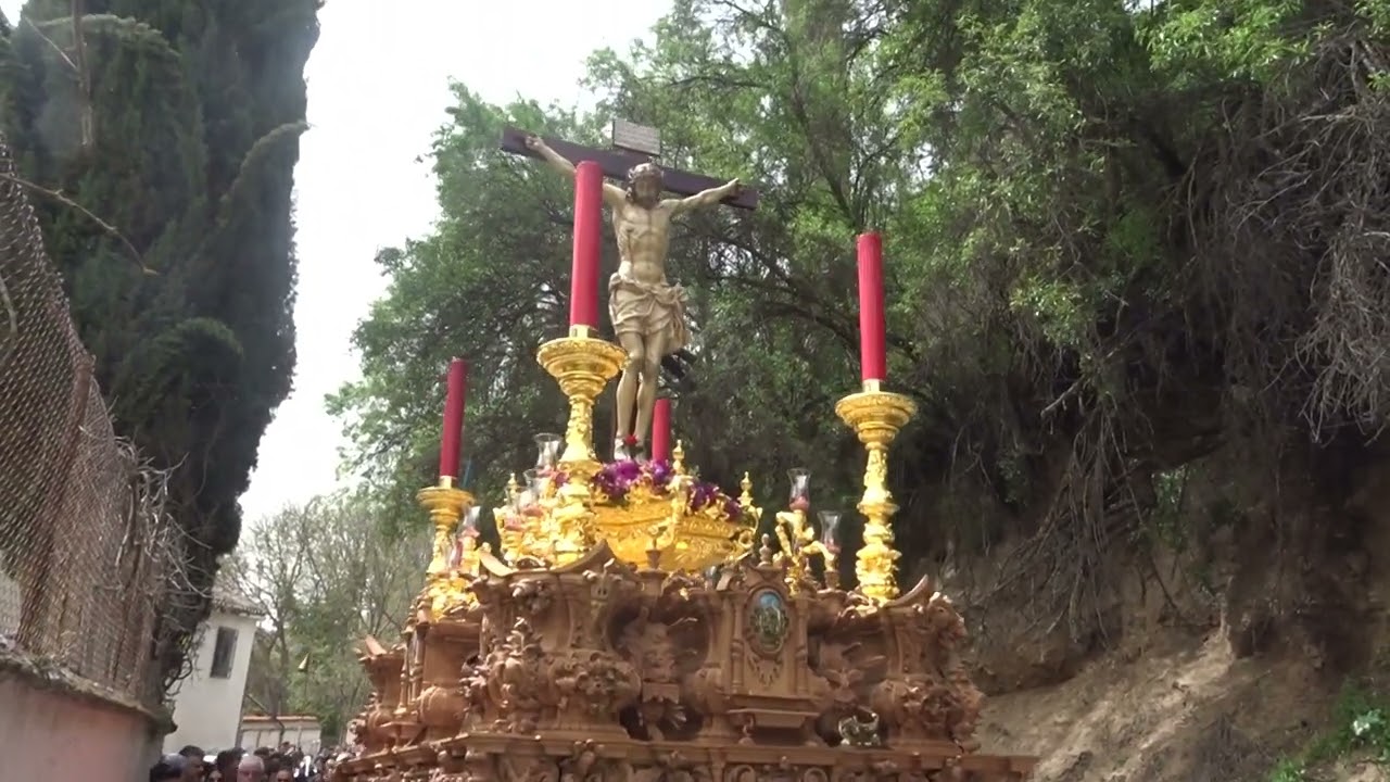 Traslado regreso cristo de los Gitanos IV. Marcha Cristo del Amor de Escámez. Granada, 7 abril 24 B
