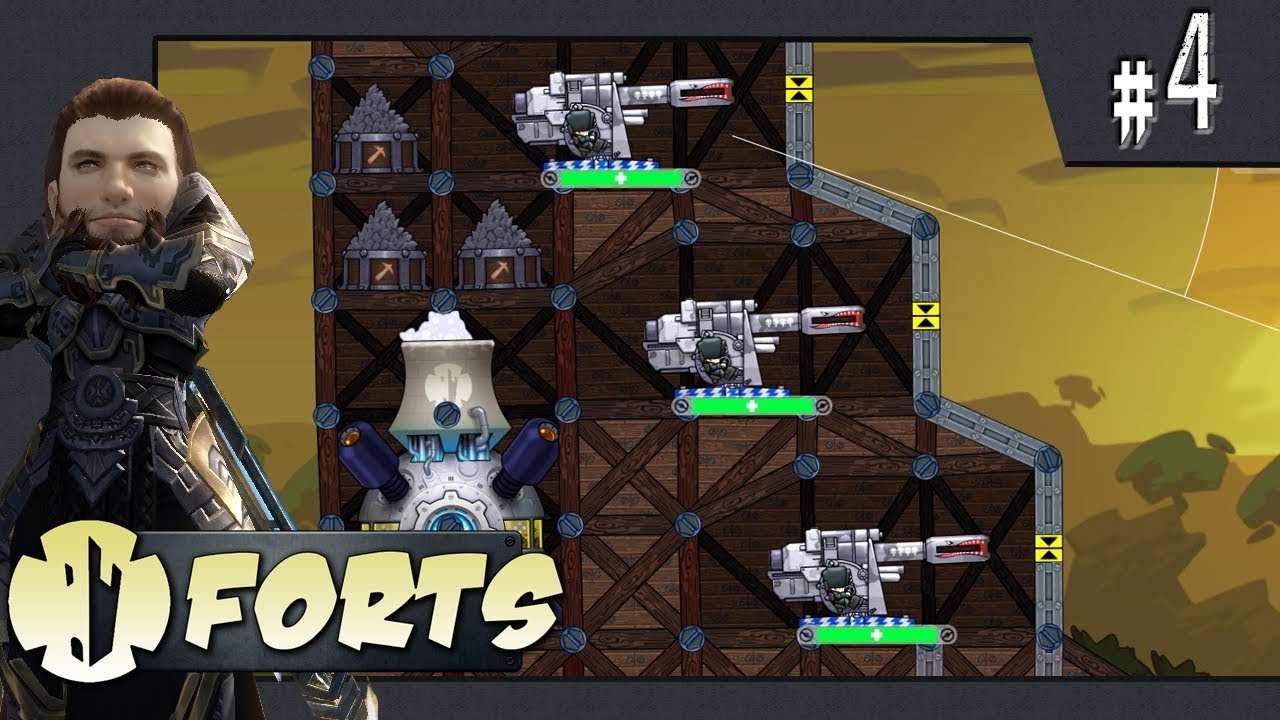 TRIPLE CANNONS!!! // Forts: Tons of Guns #4