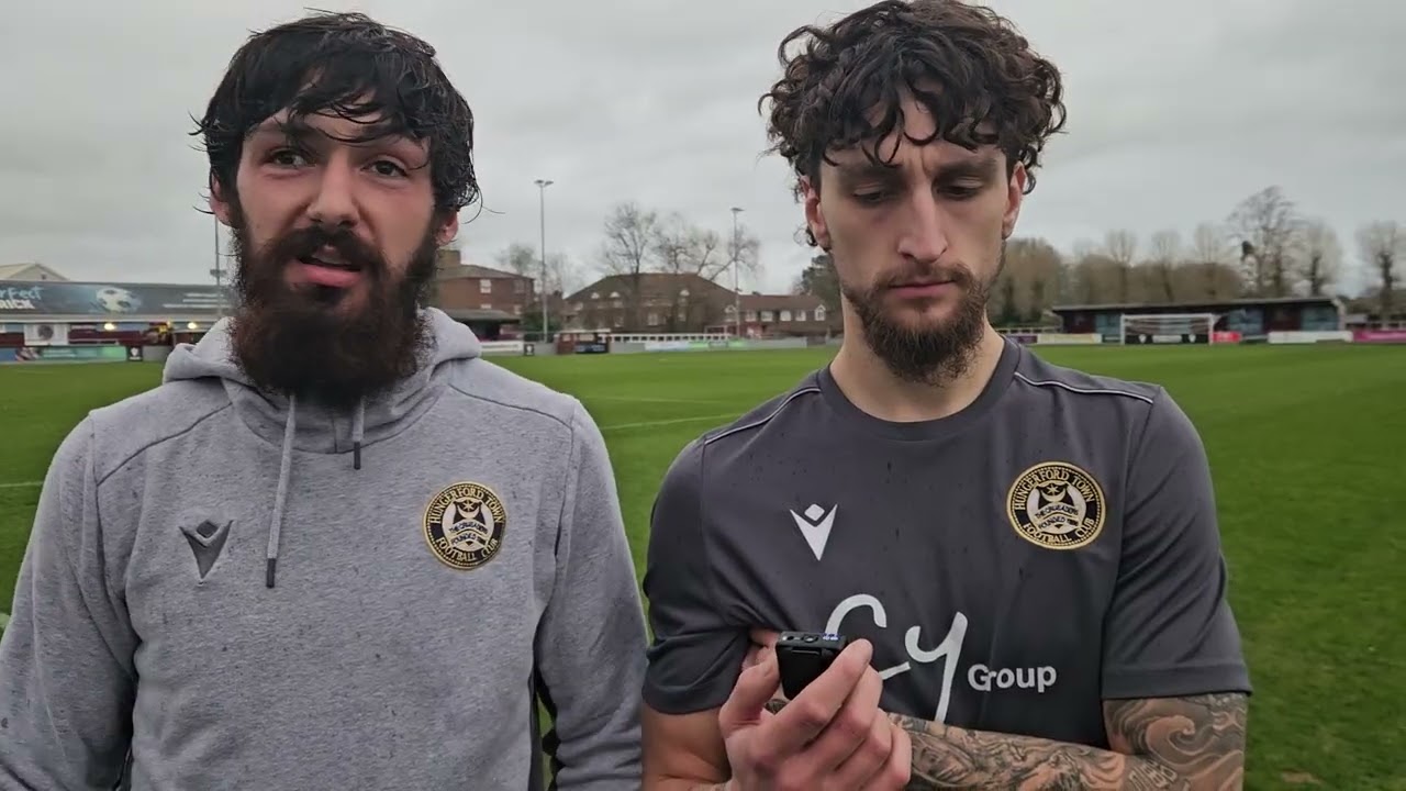 POST MATCH - with Matt n George - Taunton Town 2-2 Hungerford Town