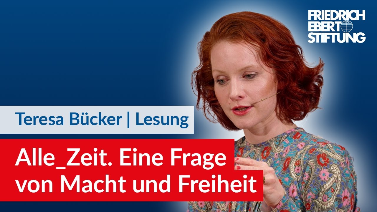 Teresa Bücker: Alle_Zeit. Eine Frage von Macht und Freiheit | Lesung