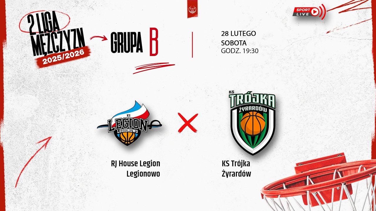 RJ House Legion Legionowo - KS Trójka Żyrardów (2 LM)