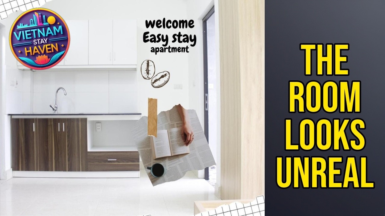 Easystay Apartment - 154 Đinh Th&ocirc;n, Mỹ Đ&igrave;nh, H&agrave; Nội - The Room Looks Unreal | Hanoi, Vietnam🛏️