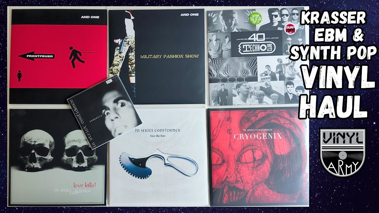 Mega EBM & Synth Pop Vinyl Haul - Mit einer Band verbinde ich ganz besondere Erinnerungen