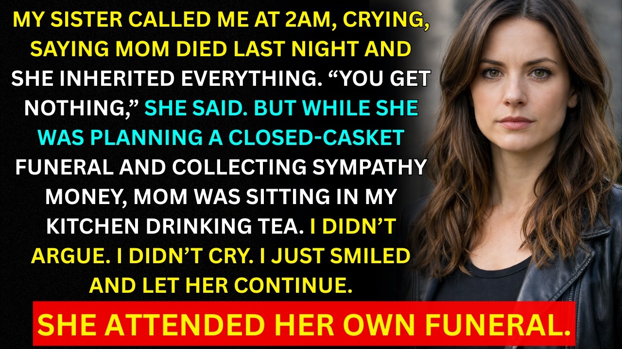 My Sister Said Mom Died Last Night. She Got Everything. I Got Nothing. Then I Smiled…