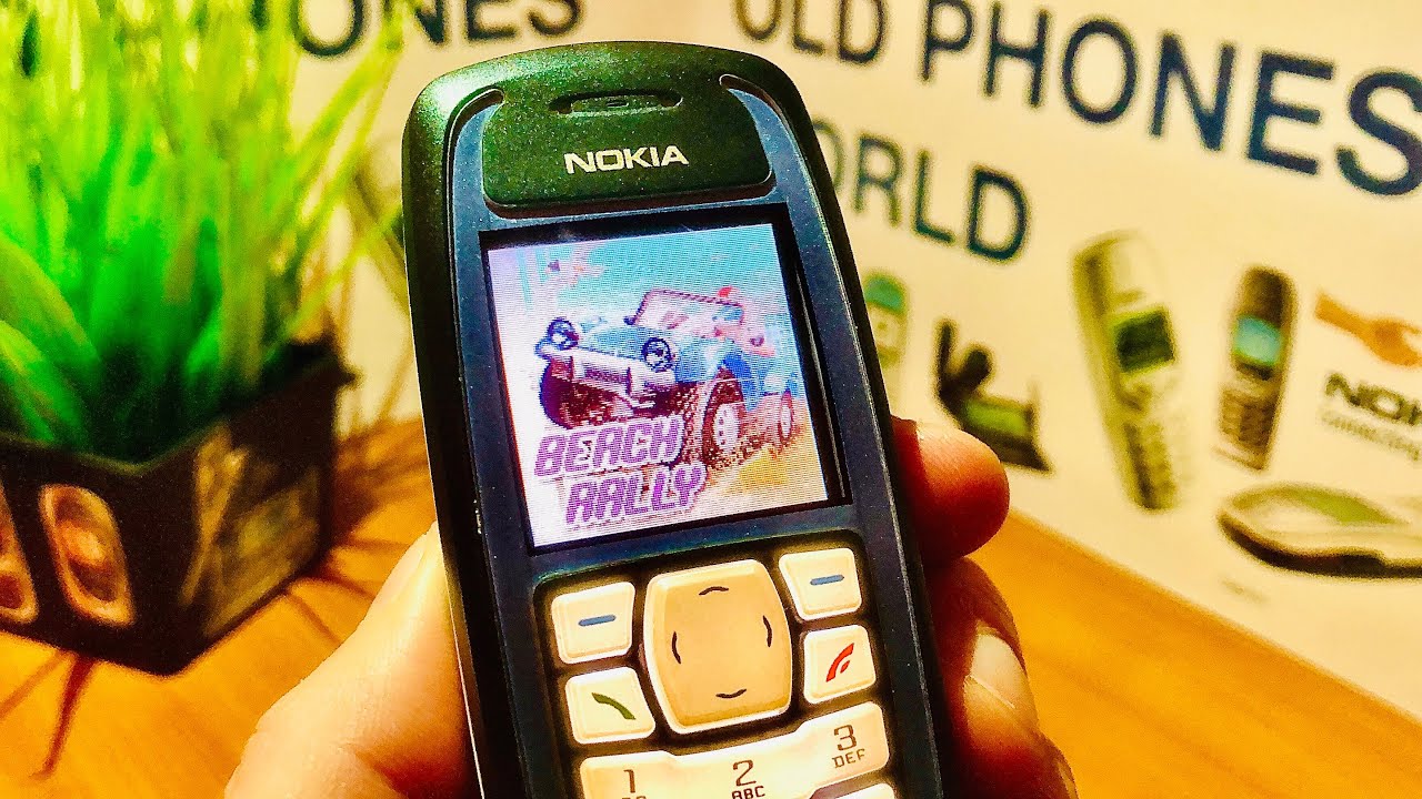 Nokia 3100 games (Bowling, Snake, Beach Rally) - by Old Phones World