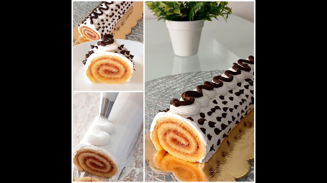 The easiest way to make vanilla Swiss Roll