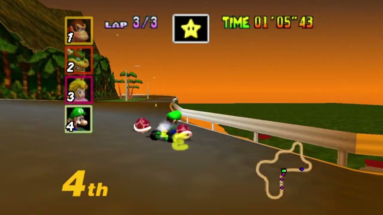 Seaside Roadway - My first Mario Kart 64 Custom track!
