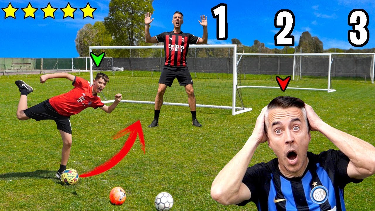 3 PORTERIAS DE FUTBOL vs PACHETO GIGANTE