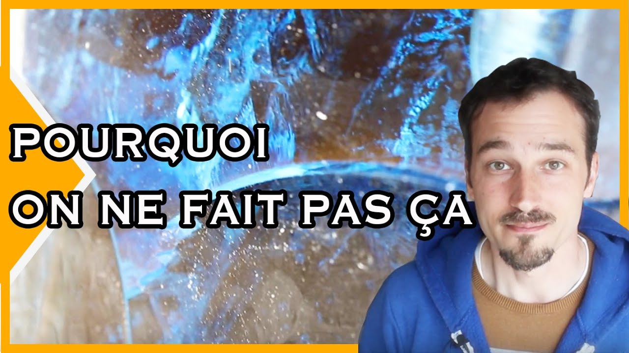 ♲ GROSSE COULEE DE RESINE -