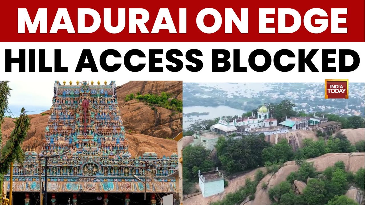 Madurai Tensions Rise: No Permission to Visit Thirupparankundram Dargah & Temple for 4th Day
