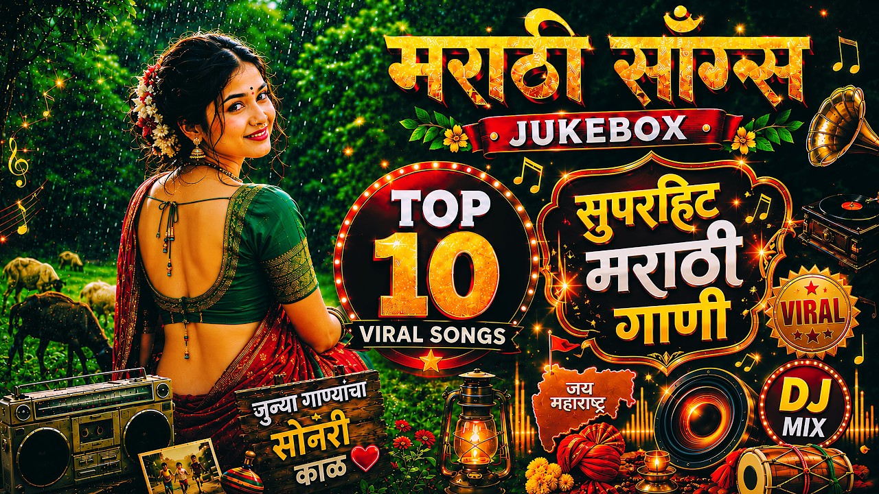 Top10 Marathi Song Tadka | सध्याची सर्वात Top गाणी 🚀 Top 10 Trending Marathi Songs | Mega Jukebox