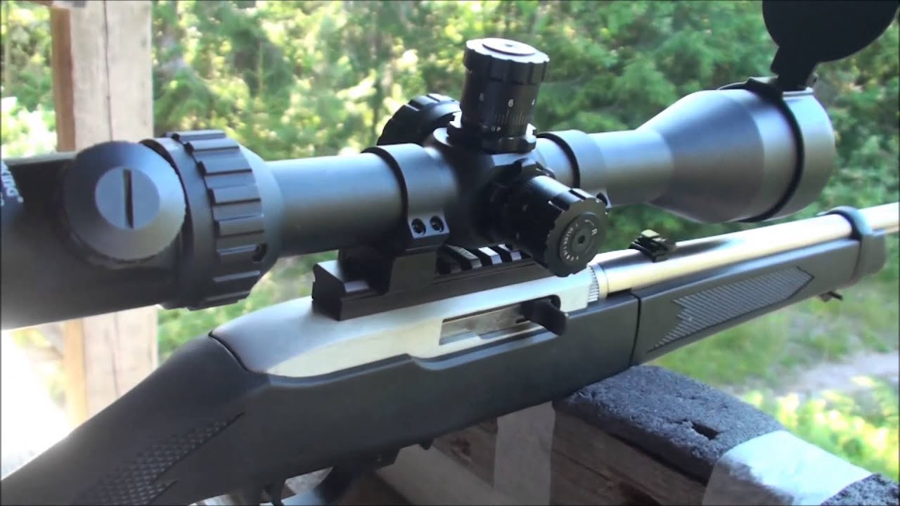 Ruger 10/22 Takedown, Стрельба с оптикой на 25м, 50м
