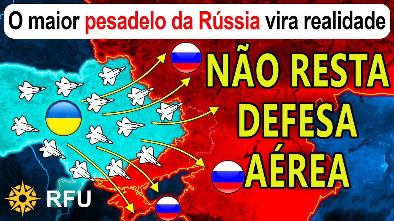 Caças ucranianos agora atacam livremente e bombardeiam posições russas | RFU News