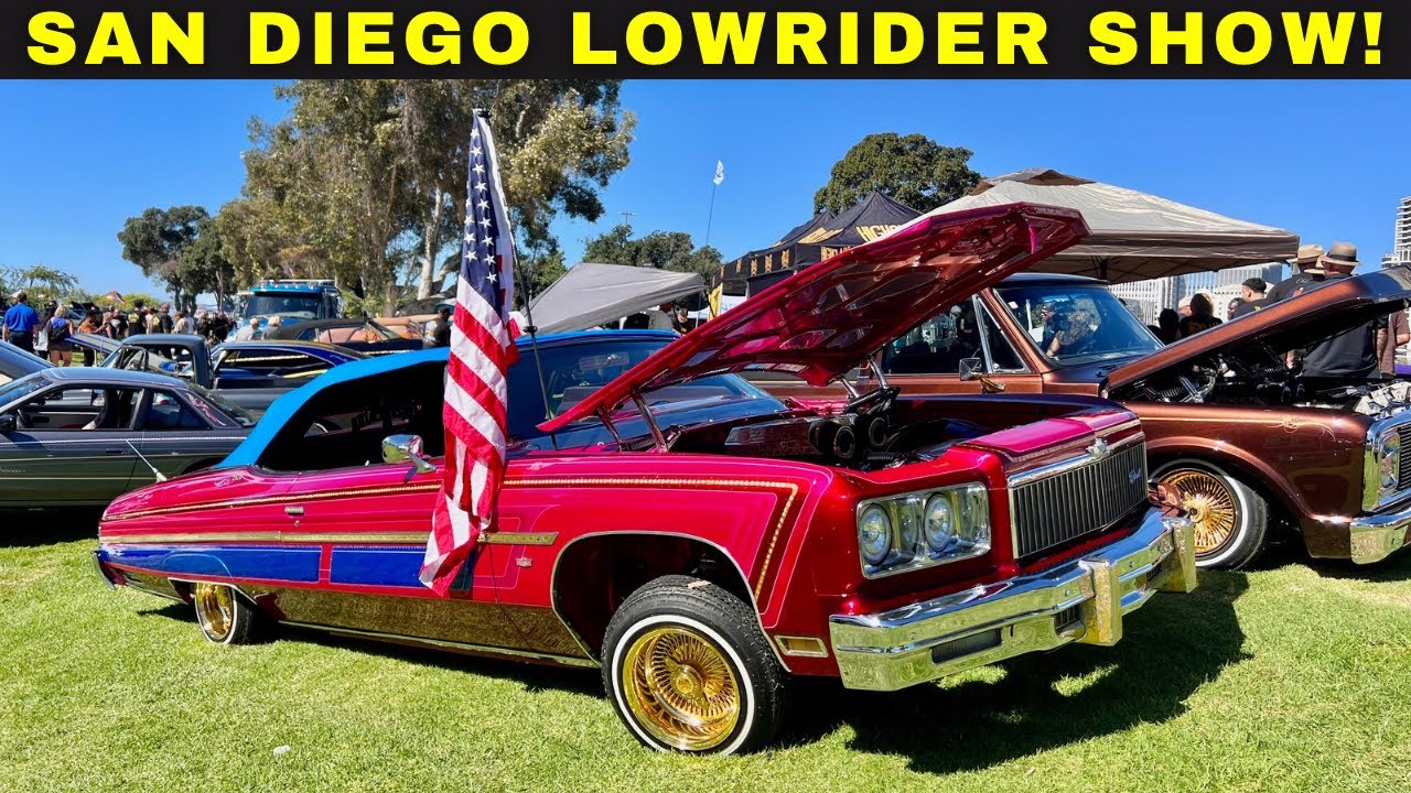 San Diego Lowrider Show: Day at the Bay 2025! Custom Hot Rods, Classic Cars, Mini Trucks & Lowriders