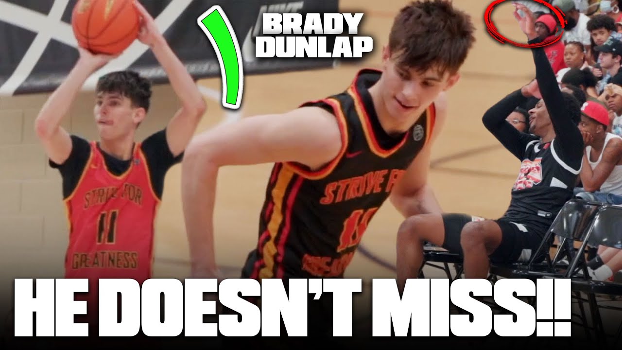 Bronny's Teammate Brady Dunlap Is AUTOMATIC from Three!!