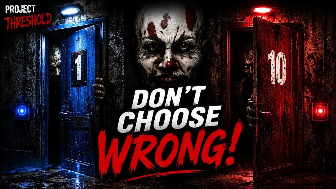 DON'T CHOOSE THE WRONG DOOR! | Project Threshold Full Gameplay (New Steam Horror Game)