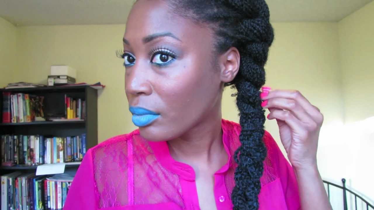 Faux French Braid on Minitwists