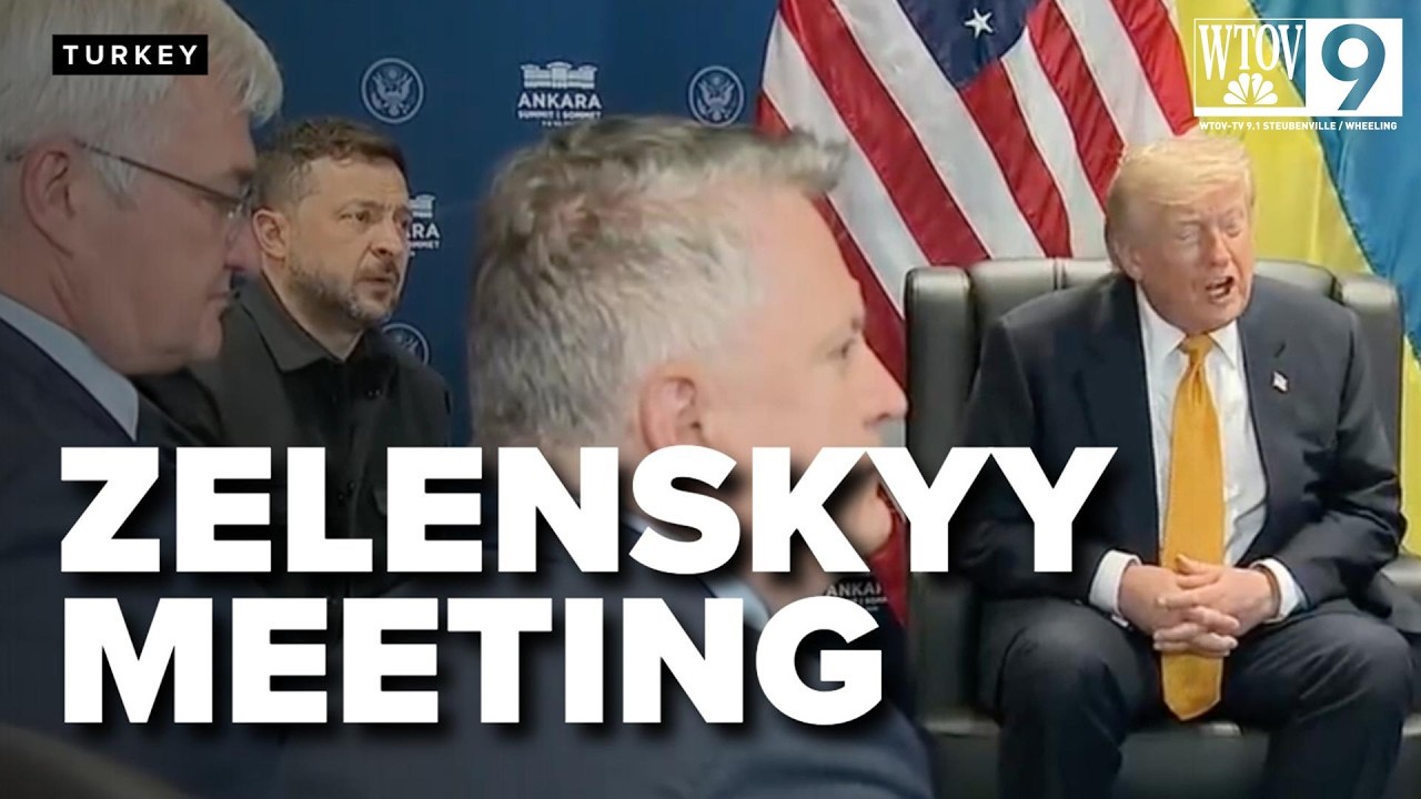 President Trump participates in a bilateral meeting with Ukrainian President Zelenskyy