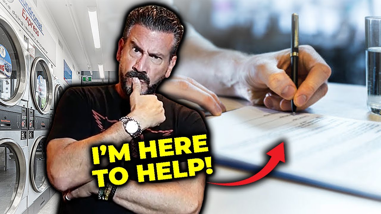 Lease SIGNED on my FREE Laundromat 