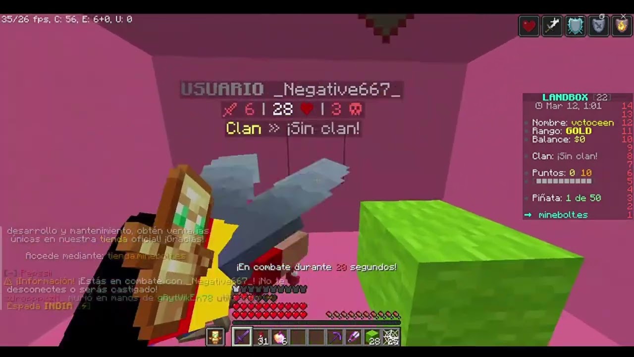 Matando gente en Land Box Mine bolt y me terminan haciendo 3 vs 1 debido a mi Habilidad💀