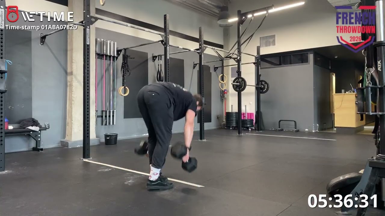 French Throwdown WOD 3