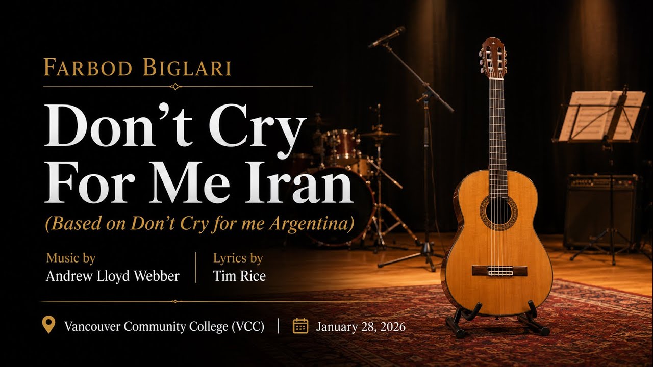 Don’t Cry for Me Iran