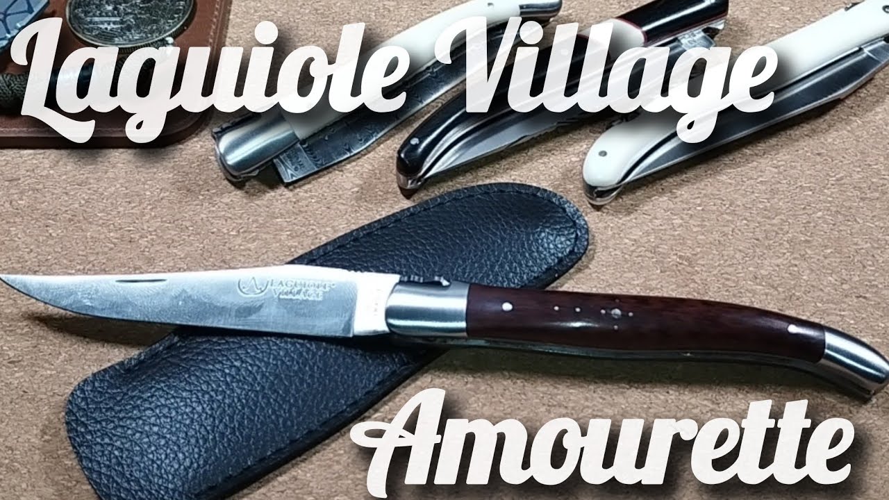 Laguiole Village Amourette - Hochwertiges französisches, traditionelles Taschenmesser unter 140€