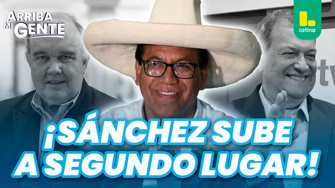 &iquest;Roberto S&aacute;nchez ir&iacute;a a segunda vuelta con Keiko Fujimori? An&aacute;lisis electoral | Arriba Mi Gente