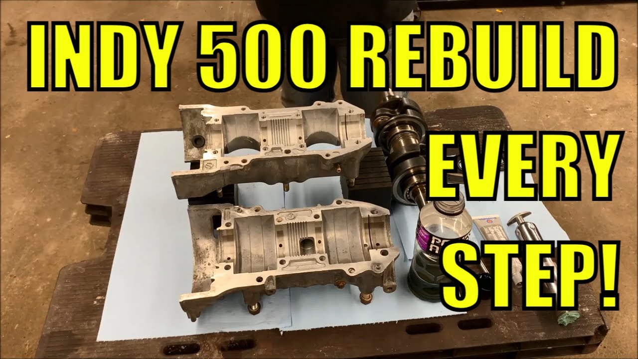 1991 Polaris Indy 500 Engine Rebuild - Project Blue Balls Gets Put Back Together