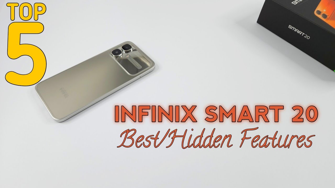 Infinix Smart 20 Top 5 Best/Hidden Features | Top 5 Tips Tricks Of Smart 20