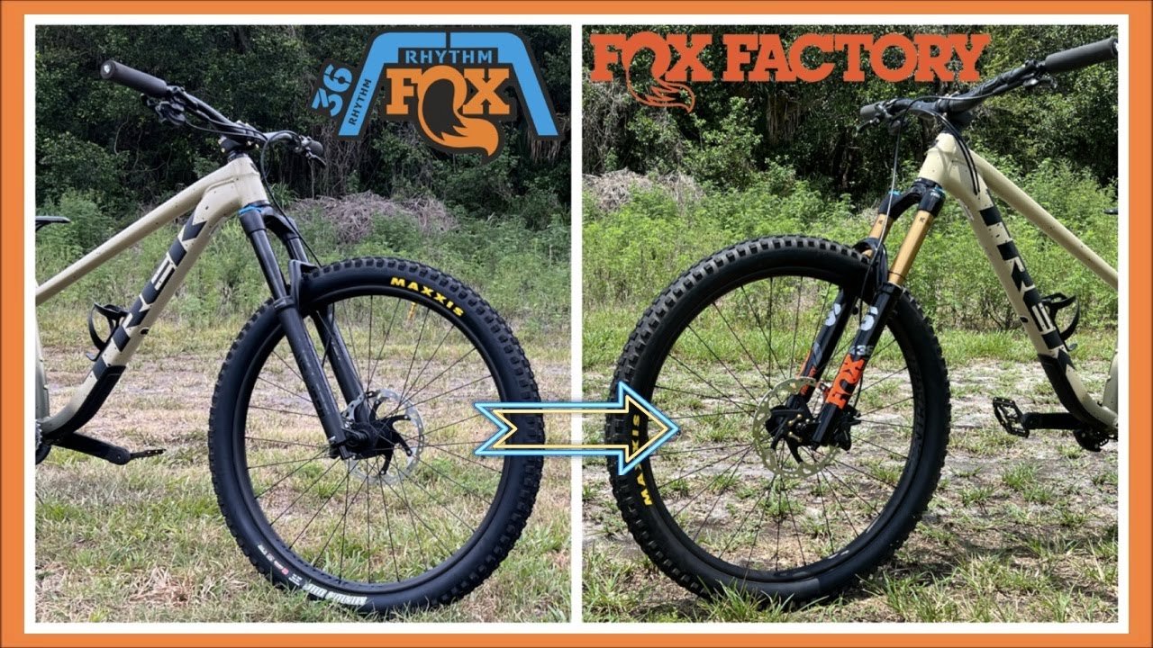Upgrade your fork on Trek Roscoe 9. comparing, weight and install