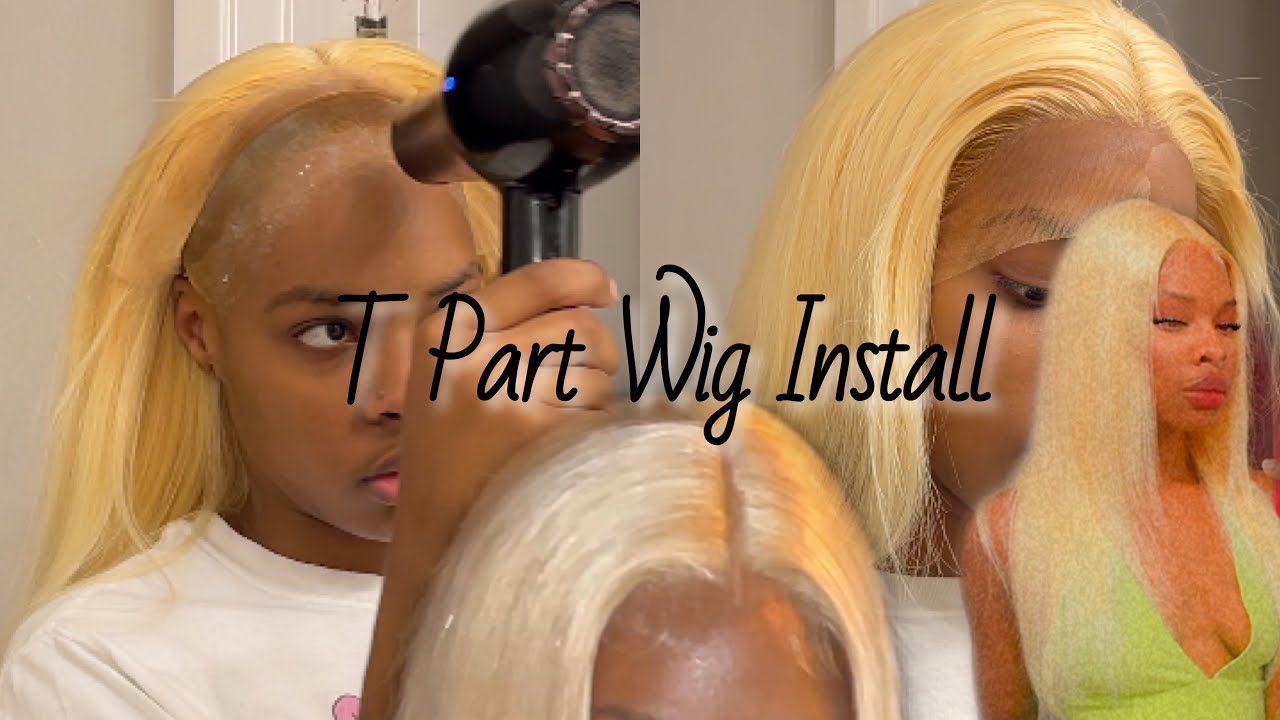 Customizing and Installing 613 Frontal | T-part Frontal Wig | Amazon Hair under $100