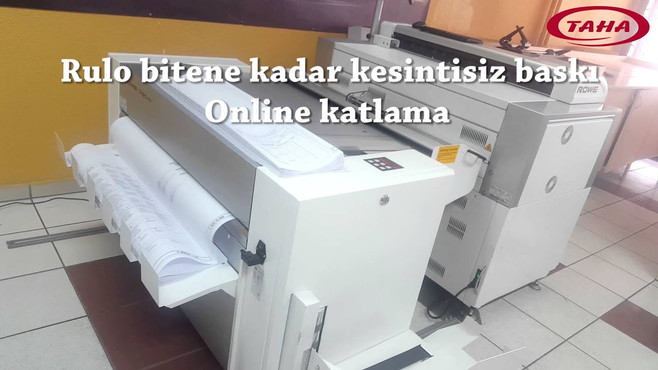 Rowe Dijital Baskı Makinesi