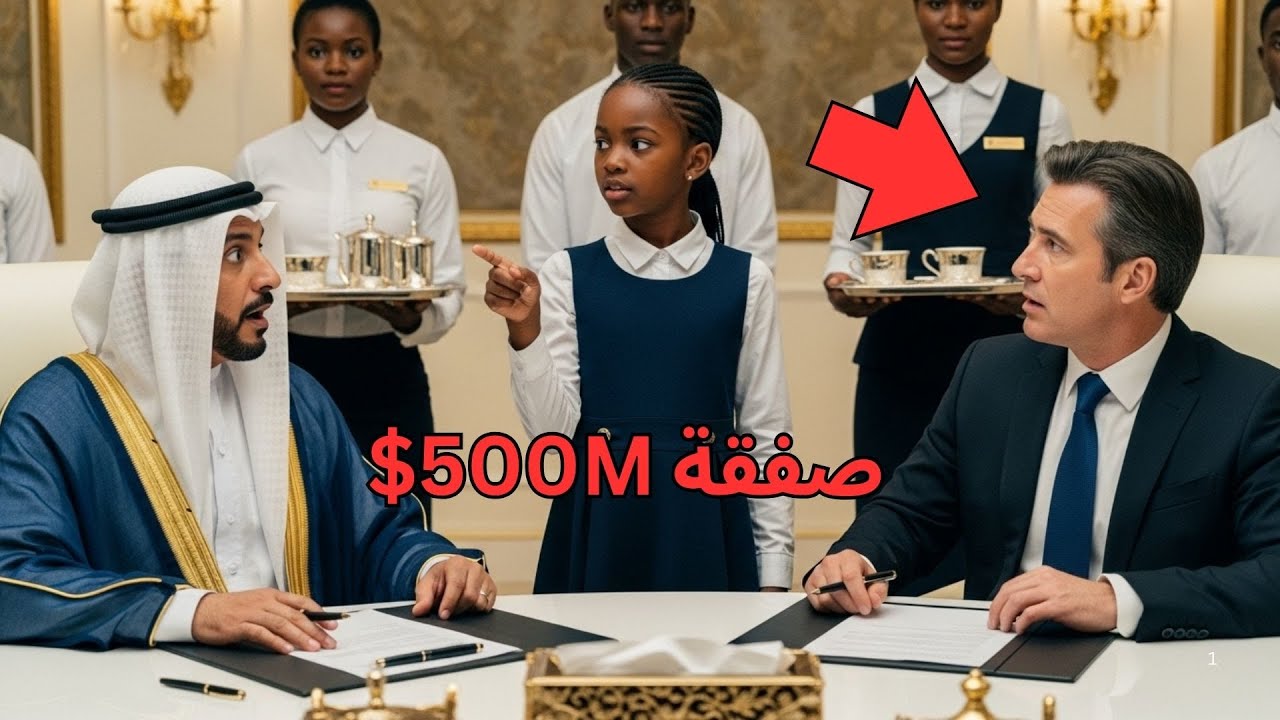 الصفقة البالغة 500 مليون دولار كانت على وشك الإتمام… حتى كشفت ابنة الخادمة الفخ العربي