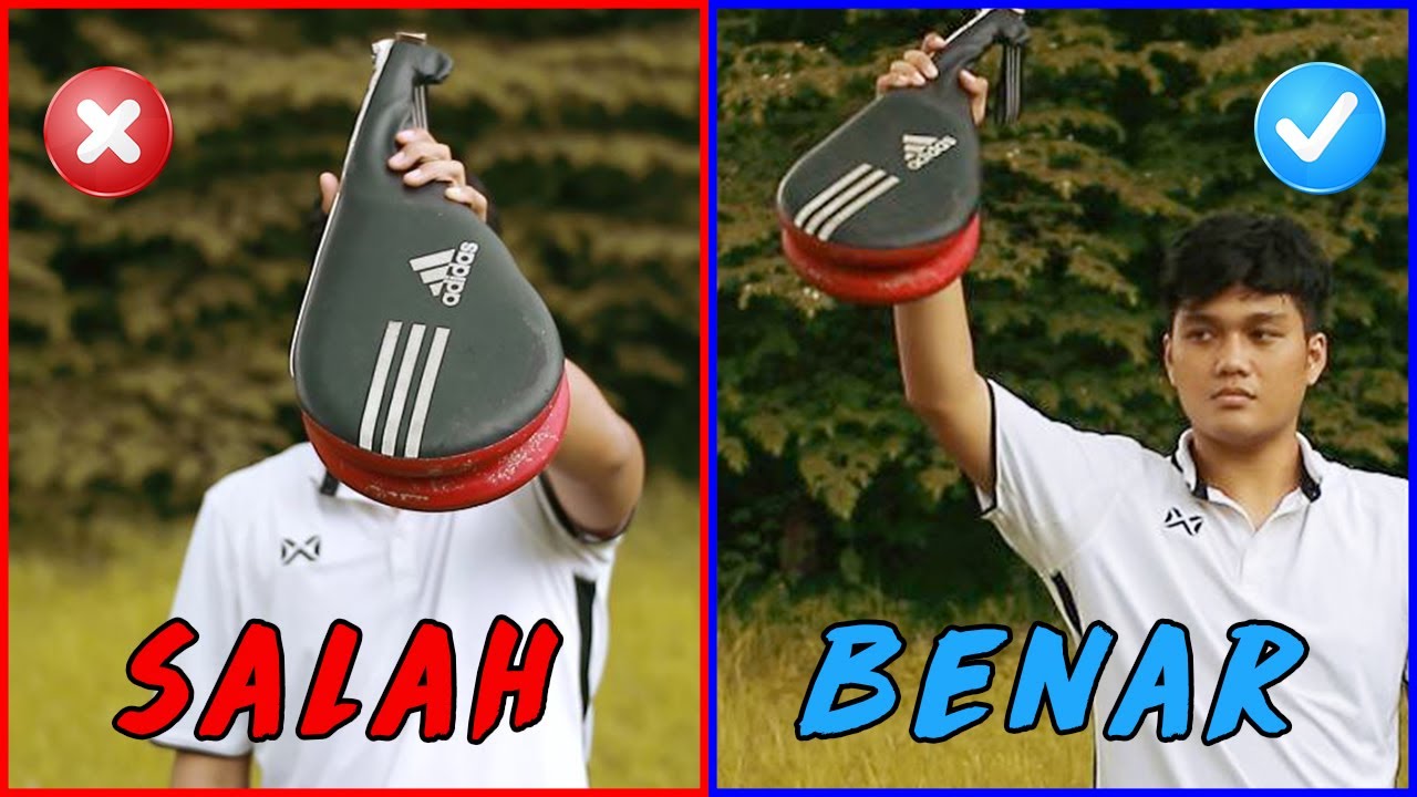 Cara Memegang TARGET Taekwondo yang BENAR - How to hold pads for Taekwondo