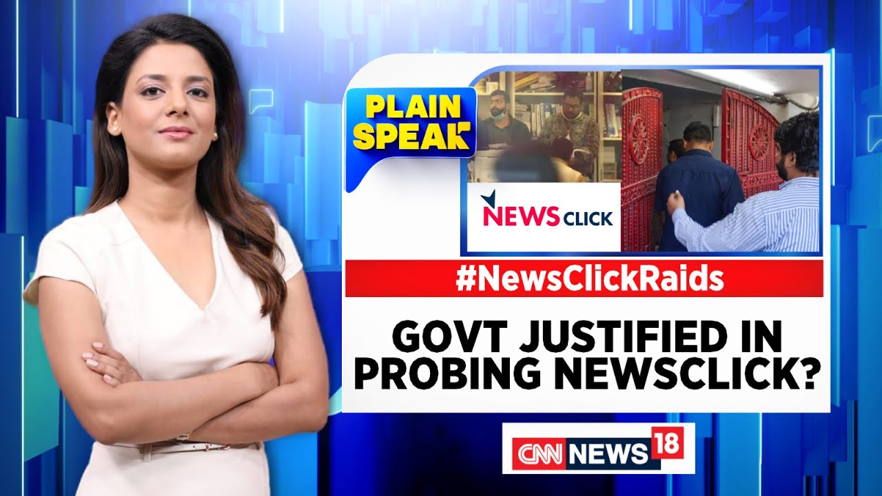 NewsClick Raids In India | Is The Government Justified In Probing NewsClick Journalists | News18