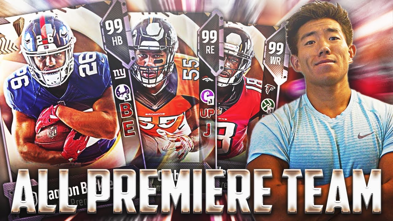 ALL ROOKIE PREMIERE TEAM! SAQUON BARKLEY & MORE! Madden 18 Ultimate Team
