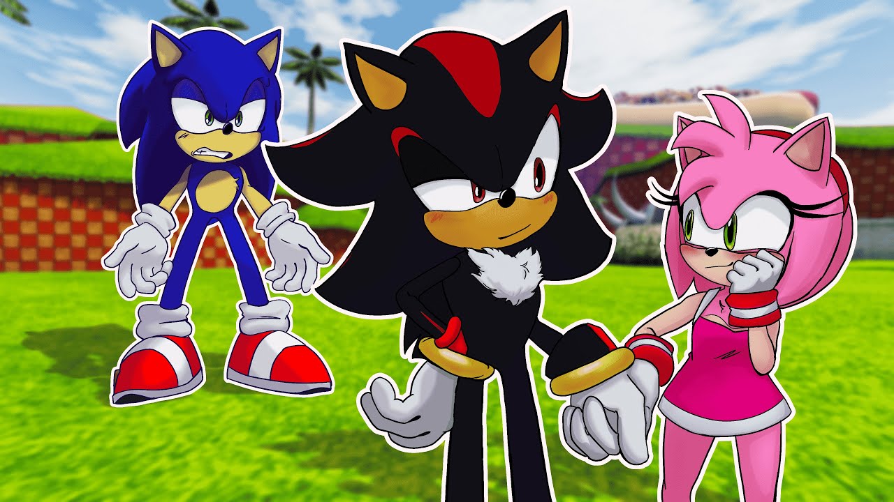 Sonic ficou CIÚMES da Amy com o Shadow